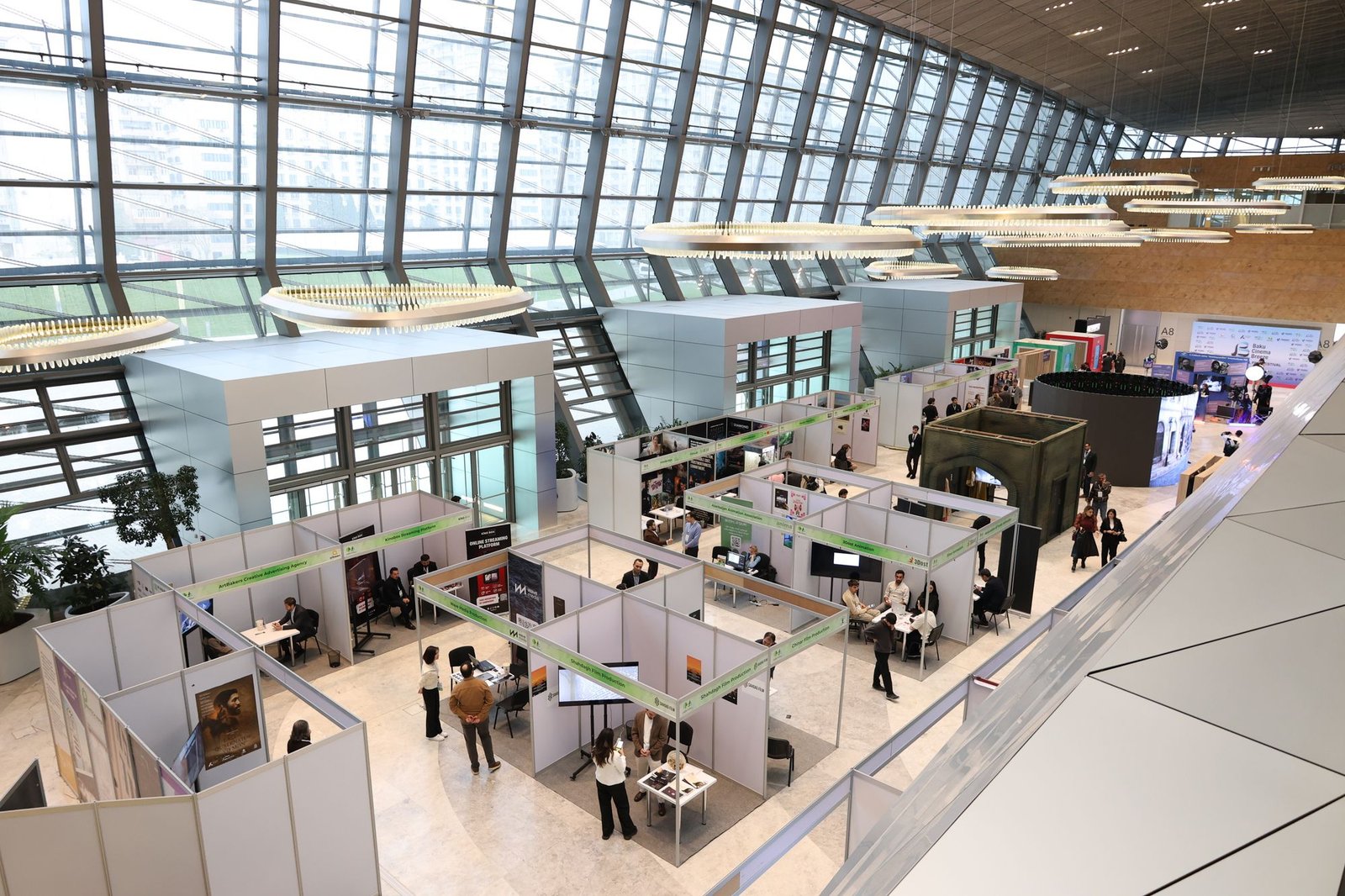 Trade show hall
