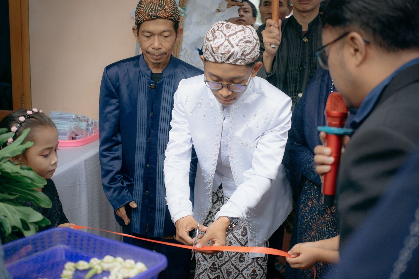 Ribbon cutting