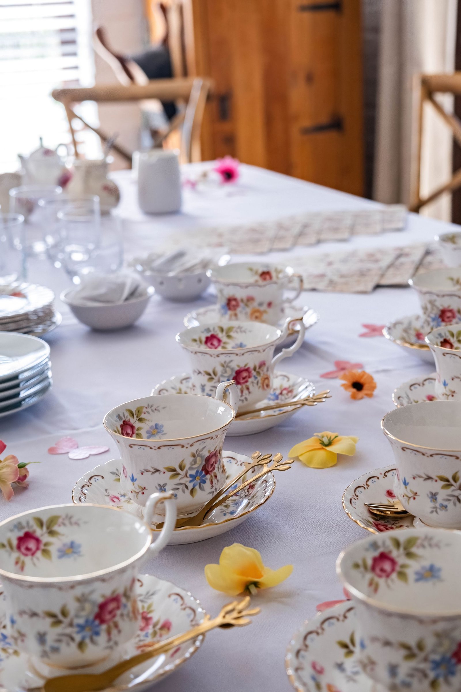 Afternoon tea table