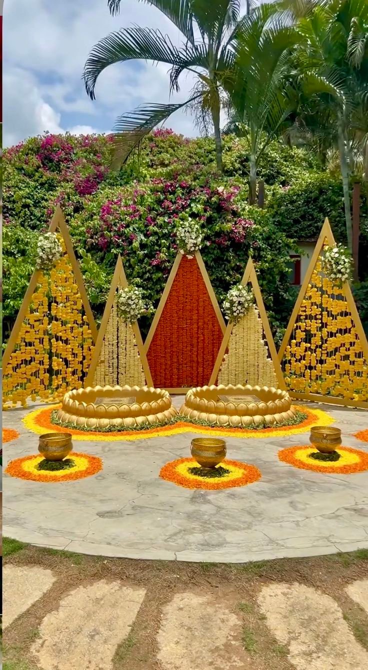 Marigold lawn